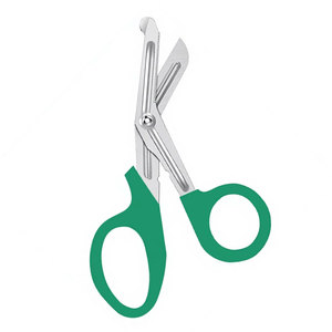 Ciseaux de traumatologie pour infirmières, ciseaux de premiers secours, 5,5 pouces, en acier inoxydable, ciseaux médicaux pour bandages, kit d'instruments d'urgence pour EMT et paramédicaux - Product Image 3