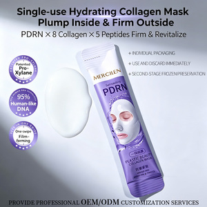 Mascarilla de Colágeno MERCILEN PDRN, Hidrata Profundamente, Repone el Colágeno, Hidratante, Reafirmante, Mejora la Piel Seca y Áspera, Mascarilla <span class=keywords><strong>Facial</strong></span> Desprendible - Product Image 3