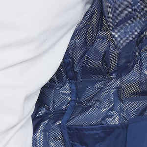 Veste matelassée légère pour homme, couleur bleue, hiver, logo personnalisé, fabricant OEM, production en gros - Product Image 6