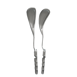 Forceps obstétrical Simpson-Luikart 14″ à lames solides en acier inoxydable, instrument de naissance pour la chirurgie obstétricale - Product Image 3