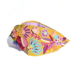 Boho Style Colorful <b>Beaded</b> Hairband Handmade Fashion <b>Headband</b> for Women - Product Image 3
