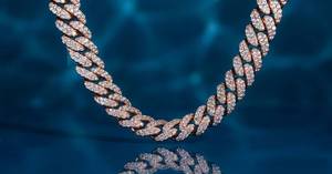 Nuevo Collar de Moda con Moissanita VVS, Plata 925, Pasa la Prueba del Diamante, Cadena Cubana de Moissanita, Pasa el Detector de Diamantes - Product Image 6