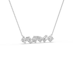 Colgante de Diamante Creado en Laboratorio de 4.050 Ct, Corte Brillante Redondo Marquise, Oro de 14K, Ligero, Pieza Única y Elegante, Suministro B2B - Product Image 4