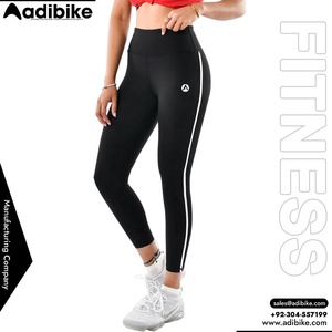 Mesh Panel High Waisted Solid Workout Leggings with <b>Tummy</b> Control Quick Dry & Breathable Spandex/Polyester for Women - Product Image 6