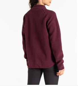 New Arrival Embroidered French Terry 100% Cotton <b>Long</b> Sleeve 280 GSM Pullover 1/4 Zipper Winter Breathable Eco-Friendly Women's - Product Image 3