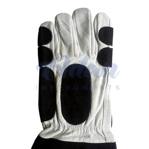 ADAN INSTRUMENTS Gants de manipulation des animaux en cuir à manches longues de haute qualité Instrument vétérinaire artificiel de protection des morsures - Product Image 3
