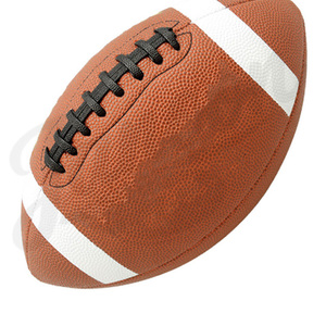 Official Size American Football <b>Ball</b> PU Leather Durable Training & Match Rugby Style <b>Ball</b> - Product Image 4