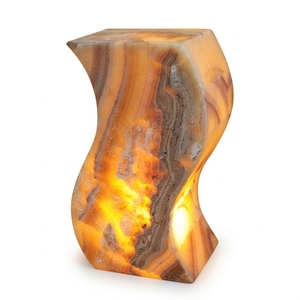 Huevo de Piedra de Ónix Rojo Tallado y Pulido, Mármol Semiprecioso, Decoración del Hogar y Regalo, Estilo Amor, Modelo de Artesanía en Piedra - Product Image 5