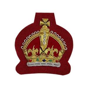 Insignia Bordada a Mano Personalizada para Blazer, Parche de Fieltro Bordado con Hilo Dorado, Insignia de Alta Calidad para Uniformes y Blazers de Club - Product Image 4