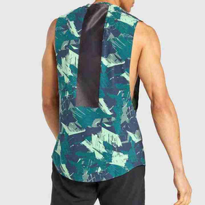 New Custom Gym Clothing Men Sleeveless Muscle Stringer Tank Top Fitness Basketball <b>Running</b> <b>Singlet</b> Stringer Tank Top - Product Image 2