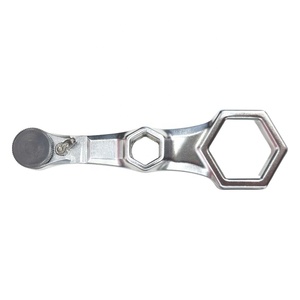 Llave de disco y de boca doble 3 en 1 con mango de sujeción de brocas y carraca reversible de 72T - Product Image 2