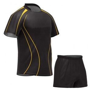 Maillot de rugby respirant en polyester sublimé 100 % personnalisable (noms et numéros), durable, écologique, faible MOQ - Product Image 4
