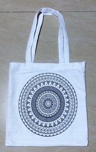 Cotton Twill Soft-loop European Design Tote Bag with Long Hand Length Handle - Product Image 2