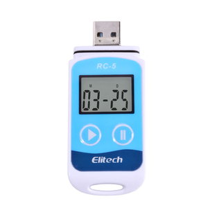 Tùy chỉnh USB dữ liệu kỹ thuật số logger RC-5 ghi nhiệt độ cho kho lạnh Dây chuyền Giao thông vận tải nhiệt độ cụ - Product Image 1