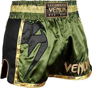 กางเกงชกมวยผู้หญิงผู้ชายปักลายกางเกง MMA กางเกงฝึกซ้อมมืออาชีพเด็กชายเด็กหญิง - Product Image 1