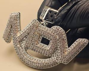 Customized VVS Moissanite Diamond Name Letter <b>Pendant</b> For Men's Iced Out Alphabet 925 <b>Silver</b> <b>Pendant</b> <b>Initial</b> Two Tone <b>Pendant</b> - Product Image 1