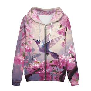 Sweat-shirts d'hiver pour femmes, couleur unie, coton et polyester, personnalisables avec logo, faible MOQ, vente en gros - Product Image 3