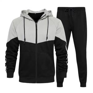 Conjunto Deportivo de Dos Piezas con Sudadera con Cremallera, Ligero, Transpirable, Informal, de Alta Calidad, Personalizado para Hombre, OEM - Product Image 5