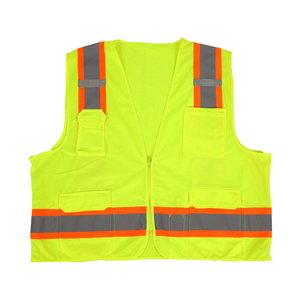 Chaleco de Seguridad de Alta Visibilidad, Transpirable, Personalizable, para Trabajo de Construcción, Ropa de Trabajo Profesional Reflectante - Product Image 2