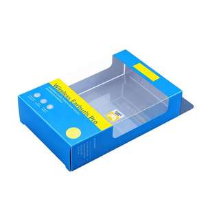 Caja de Regalo para Teléfono Móvil con Impresión Personalizada y Relieve, con Inserto Transparente Ecológico Reciclado - Product Image 2