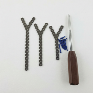 Placa de construcción en Y (universal de 6, 9 y 12 orificios) y tornillo LCP (56 piezas de titanio G5) - Product Image 1