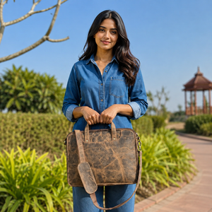 Crunch cuir nouveau Design Messenger sac à bandoulière multi-usages Offre Spéciale sac unisexe en cuir de haute qualité - Product Image 3
