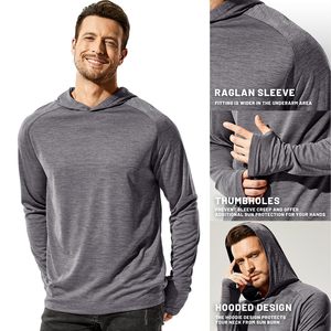 Sudadera de Pesca para Hombre 2026 de Poliéster de Alto Rendimiento con Protección Solar UPF 50+ UV, Secado Rápido, Absorción de Humedad y Orificios para Pulgares - Product Image 3