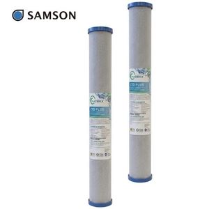 Système de filtration d'eau sous comptoir, bloc de charbon actif haute densité, installation facile en DIY - Product Image 1