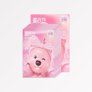 มาส์กหน้าคอลลาเจนเกาหลี Janmang Loopy Reply Me Collagen Facial Fit Mask 5 แผ่น ผลิตในเกาหลี 30 มล. - Product Image 6
