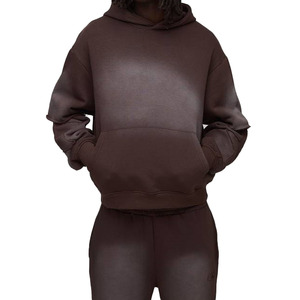 Men's Hooded Tracksuit Full Length Casual Jogger Set Dot Pattern Sublimation Print Side Pockets Drawstring Closure Autumn Wear - Product Image 4