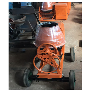 Bétonnière manuelle portable TQ-5 en acier doux de qualité supérieure avec moteur, fabriquée en Inde - Product Image 3