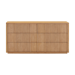 Colección LINEAR RANGE, Muebles de Madera para Dormitorio y Sala de Estar, Cómoda de Madera Duradera, Ecológica y de Alta Calidad con 6 Cajones - Product Image 1