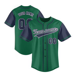 Jersey de Béisbol de la Mejor Calidad, Hecho con Material de Primera Calidad, con Estampado por Sublimación, Talla Juvenil, Jersey de Béisbol con Botones para Adultos - Product Image 1