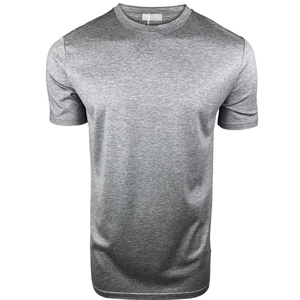Camiseta de Hombre 100% Algodón Doble Mercerizado, Cuello Redondo, Suave y Brillante, Corte Holgado, Estilo Casual, Estampada o Lisa, Venta al Por Mayor OEM - Product Image 5
