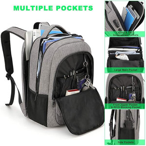 Mochila Escolar Diaria Ligera de Gran Capacidad con Múltiples Bolsillos, Cierre Suave, Logotipo Personalizado de Diseño Nuevo y Calidad Premium - Product Image 5