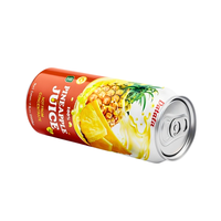 Jus de fruits naturels du Vietnam, vitamines, OEM/ODM, canette standard 500 ml, jus d'ananas 100 % NFC, marque privée, jus liquide