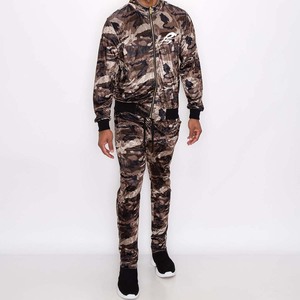 Conjunto Deportivo 2 en 1 para Hombre PIHA, Personalizado, de Poliéster/Algodón, para Invierno, con Sudadera con Capucha y Pantalones de Chándal con Cierre - Product Image 6