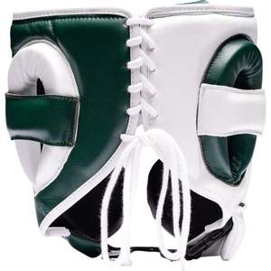 RTS รุ่นใหม่ล่าสุด หมวกกันกระแทกสีเขียวขาว สำหรับฝึกซ้อมมวยอาชีพ ป้องกันใบหน้า CP-BHG-12 - Product Image 5