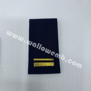 2026 Bomba de Pakistán de Calidad Premium, Epaulettes de Bullion Rígidos de 2 Barras, Deslizables, para Insignia de Grado Profesional de Rescate - Product Image 4