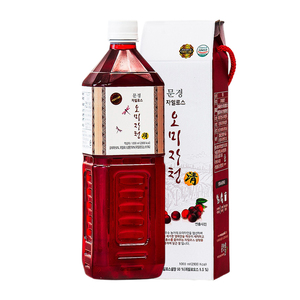 [MKM] Wild Xyolse Omija Syrup 1000ml <b>Liquid</b> Health Drink 5-HTP <b>Vitamin</b> C Food Grade Plastic Container All Ages Plant Extract - Product Image 3