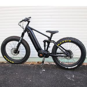 Vélo électrique tout-terrain Leili 26 pouces, vélo électrique pour la neige, moteur Bafang M620 48V 1000W, cadre en carbone, pneus larges, vélo de montagne - Product Image 3