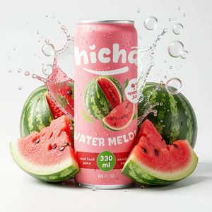 Watermelon Carbonated Sparkling Drink Private Label OEM <b>Beverage</b> Factory Wholesale Supplier - Product Image 2
