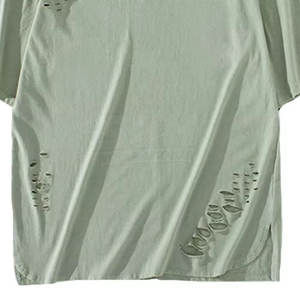 Camisetas de Hombre 100% Algodón, Diseño Moderno, Color Sólido, Talla Adulto, Corte Holgado, Estampadas, Ecológicas, Transpirables y de Secado Rápido - Product Image 3