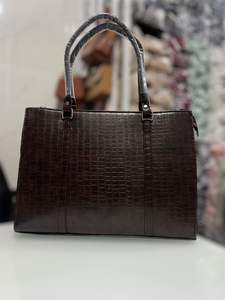 Sac fourre-tout en cuir PU de haute qualité avec logo personnalisé, printemps, été, automne, hiver, broderie, chaînes, fermeture éclair, luxe, designer, femme - Product Image 3