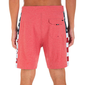 Pantalones Cortos Deportivos de Poliéster de Primera Calidad para Hombre, Cómodos, Elásticos, con Diseño de Logotipo Personalizado y Patrón Sólido - Product Image 5