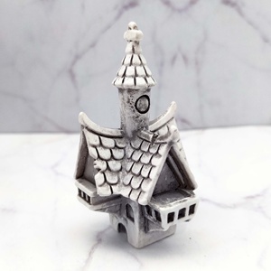 เฟอร์นิเจอร์คฤหาสน์สีขาวขนาดเล็กของเล่นตกแต่งบ้านตุ๊กตาฮาโลวีนที่น่าขนลุกสำหรับการตั้งค่าความสนุกสนานของคุณ! - Product Image 4