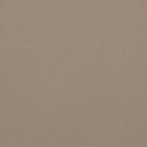 Coussin de banc de jardin extérieur en tissu Oxford taupe avec rembourrage en fibres creuses – Coussins et oreillers d'extérieur haut de gamme - Product Image 6