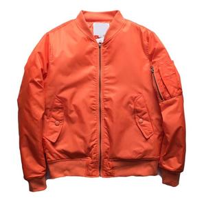 Chaqueta Bomber Slim con Capucha para Hombre, Casual, Cortavientos, de Mezclilla, Cierre Frontal de Botón, Manga Regular, Color Sólido, para Otoño, 100% - Product Image 1