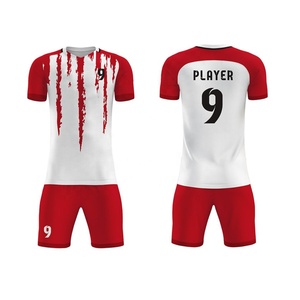 Uniforme de football d'entraînement personnalisé de haute qualité pour adultes nouvelle saison conçoit des maillots de football à impression par sublimation unisexe - Product Image 1