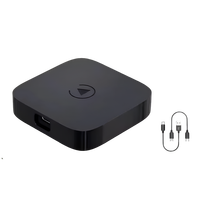 Sudex Wireless Apple CarPlay Android Auto AI Box Android 12 2+16GB para Wi-Fi Inteligente de 5.0 5GHz YouTube Netflix 1 Año
